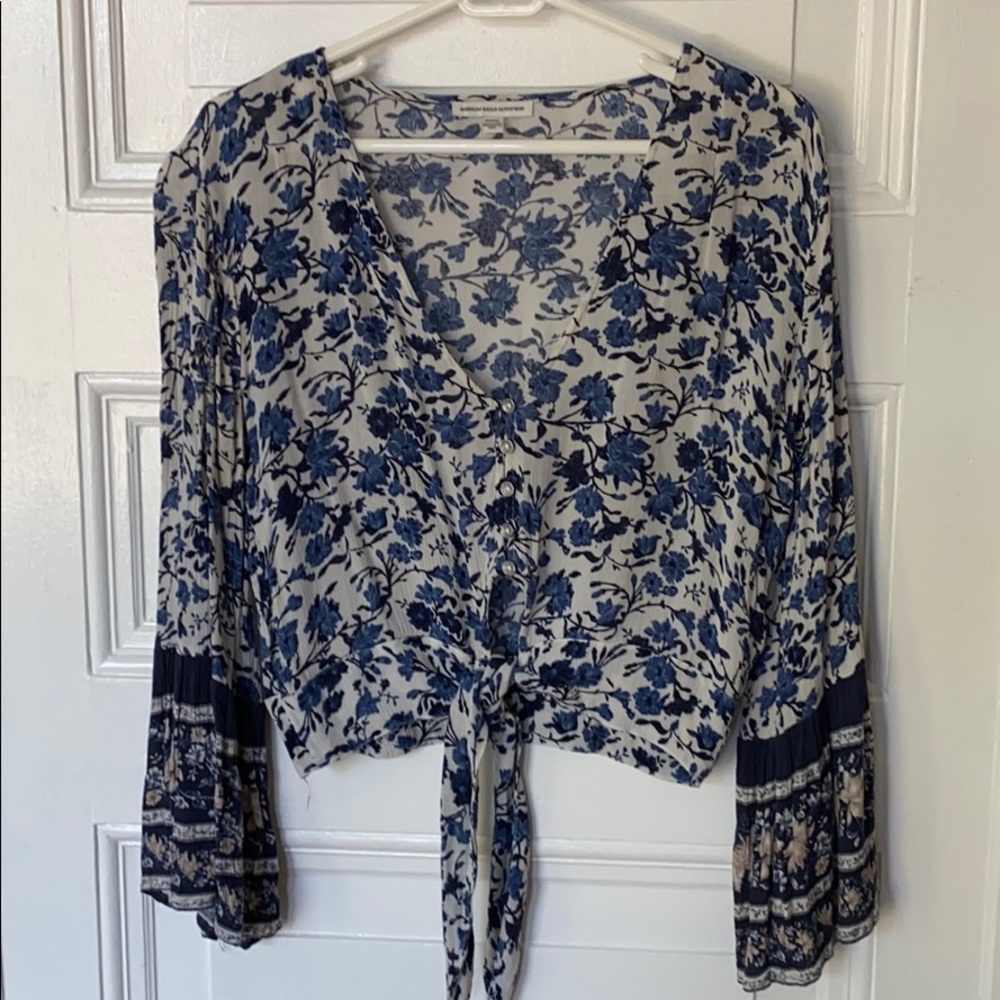 Flowy floral top